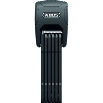 ABUS hajtogatható lakat riasztóval BORDO Granit Alarm 6500KA/90, XPlus zárszerkezettel, SH tartóval, fekete