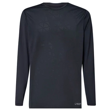 Oakley Berm Long Sleeve Jersey Hosszú Ujjú Mez Szín:Fekete Méret:M