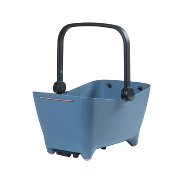 Basil Buddy kisállat szállító hátsó kosár, MIK adapterrel, világoskék