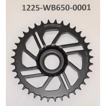 GIANT FSA Megatooth Lánckerék WB650 36t 9/12 Sebességes Anodizált  Fekete CL 52mm