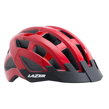 LAZER Compact Sisak Piros Unisize 54-61cm
