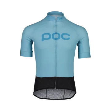 POC ESSENTIAL ROAD LOGO JERSEY Lt Basalt Blue/Basalt Blue Méret: M