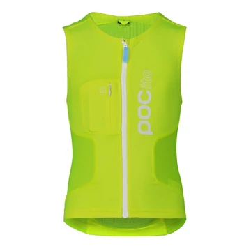 POCito VPD Air Vest + TRAX Edition Fluorescent Yellow/Green Méret: L Gyerek gerinc/mellkas protektor  GPS nyomkövetővel
