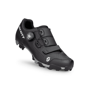 SCOTT MTB Team BOA® Shoe Cipő Matt Fekete/Fehér Méret: 44