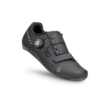 SCOTT Road Team BOA® Shoe Országúti CipőMatt Fekete/Sötét Szürke Méret: 44