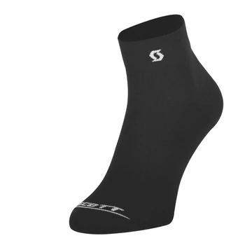 SCOTT Performance Quarter Socks Black/White Zokni Méret: 36-38