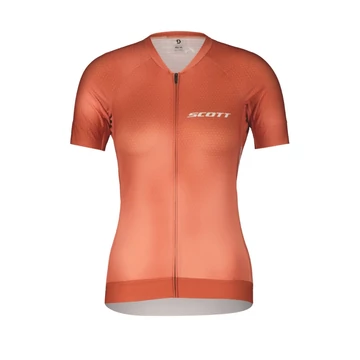 SCOTT RC Pro Short-Sleeve Women's Shirt Rose Beige/Braze Orange Mez Méret: XS