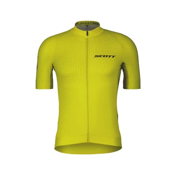 SCOTT RC Pro Short-Sleeve Men's Shirt Sulphur Yellow/Black Mez Méret: L
