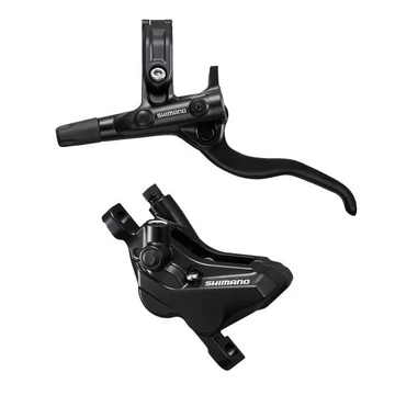 FÉK E TÁRCSA SET DEORE BL-M4100L, BR-MT420F 4-DUG FEKETE 1M R-FÉKBETÉT