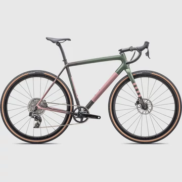 TESZT Specialized Crux Expert Szín: Satin Cypress Metallic / Doppio / Dusky Pink / Champagne Méret: 61