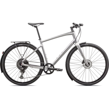 Specialized Sirrus X 4.0 EQ  Satin Liquid Silver / Fog Tint Méret: M