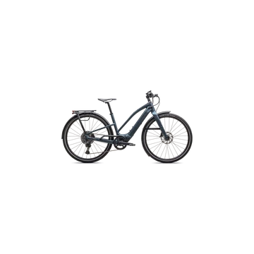 TESZT Specialized Turbo Vado SL 2 5.0 Step-Through, Szín: Satin Deep Lake Metallic / Black Liquid Metal Frost, Méret: M