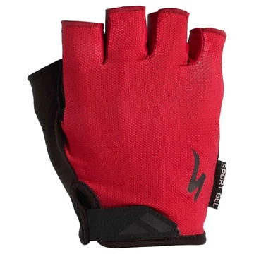 Specialized BG Sport Gel Rövid Ujjú Kesztyű Piros XXL