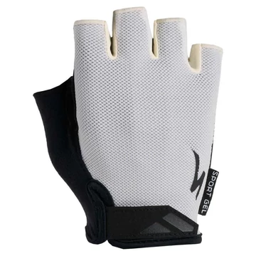 Specialized BG Sport Gel Rövid Ujjú Kesztyű Fehér XL