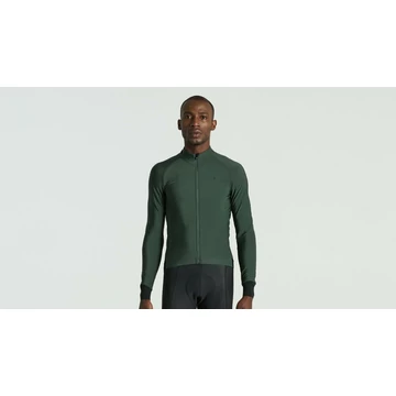 SPECIALIZED Men's SL Expert Long Sleeve Thermal Jersey Forest Green Méret: M