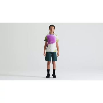 Specialized Youth Short Sleeve Trail Jersey, Szín: Birch White/Multi Spindrift, Méret: S