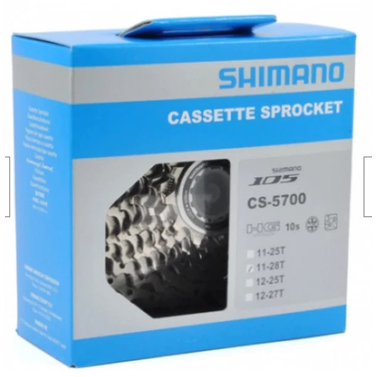 Shimano 105 CS-5700 10-Sebességes Fogaskoszorú