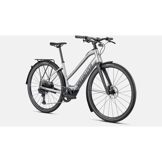 Specialized Turbo Vado SL 5.0 Step-Through EQ Szín: Brushed Aluminum / Black Reflective Méret: L