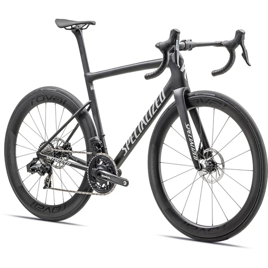 Specialized TARMAC SL8 Pro ETAP Szín: Satin Carbon / Metallic White Silver Méret: 52