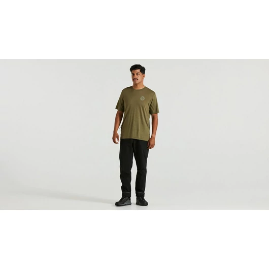 Specialized / Fjällräven WOOL T-SHIRT M - Férfi Póló  Szín: Zöld Méret: XL