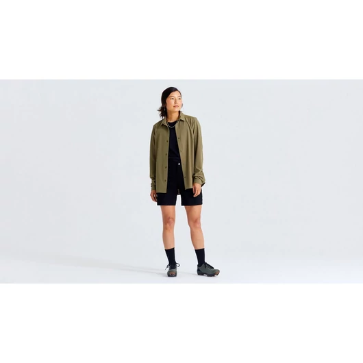 Specialized/Fjällräven Sun Shirt Női Hosszú ujjú ing Szín: Zöld Méret: XS