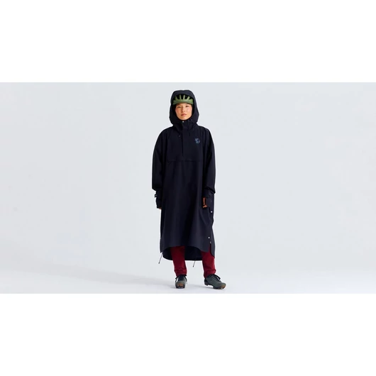 Specialized / Fjällräven RAIN PONCHO- Eső Poncho Szín: Fekete Méret: M/L