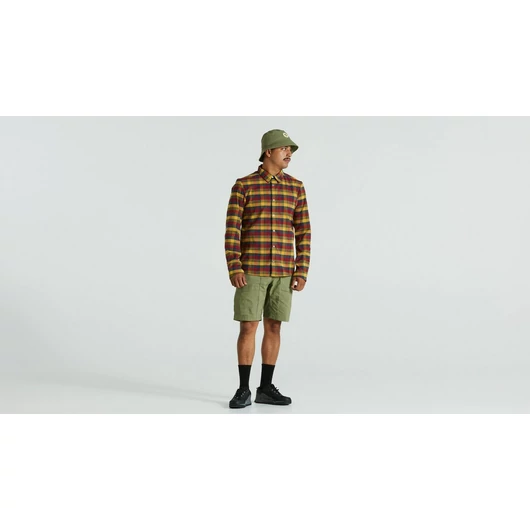 Specialized/Fjällräven Rider's Flannel Ing Férfi Szín: Multi Flag Check Méret: M
