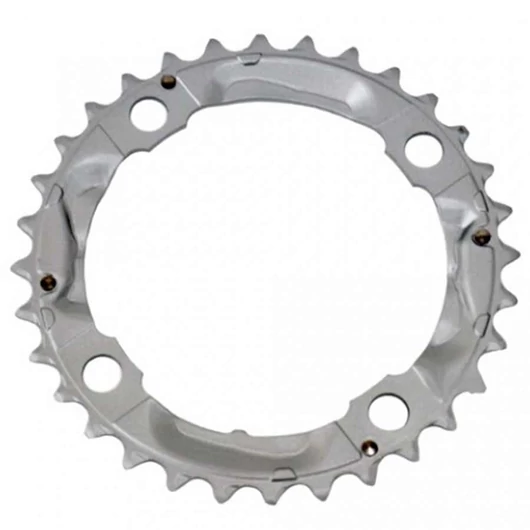 Lánckerék 32T Alivio FCM430 BCD104 4 Csavaros Ezüst Shimano