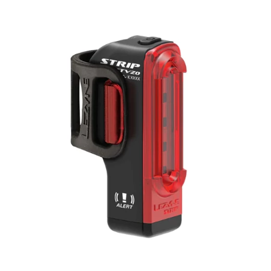 LEZYNE STRIP ALERT REAR STVZO  USB HÁTSÓ KERÉKPÁR LÁMPA FEKETE