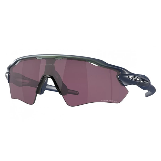 Oakley Radar EV Path Matte Silver/Blue Colorshift w/ Prizm Road Black