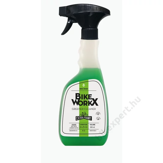 BikeWorkX Greener Cleaner Tisztító Szórófejjel 500ml