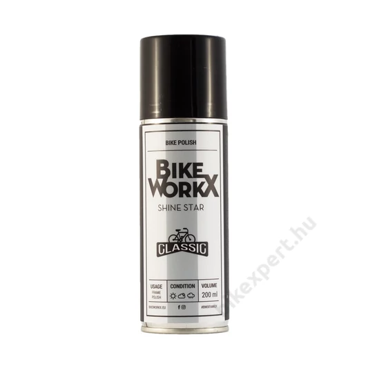 BikeWorkX SHINER Fényes Kerékpár Fényező 200 ml