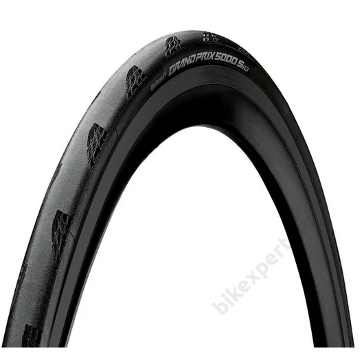 Continental  25-622 Grand Prix 5000S TR 700x25C, hookless felni kompatibilis, tubeless ready, fekete/fekete, hajtogathatós Skin