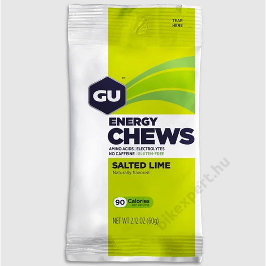 GU Energy Chews Gumicukor Salted Lime 60g