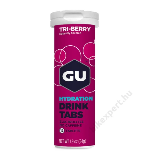 GU Hydration Drink Tabs Tri-Berry (12db tabletta/ 54g)