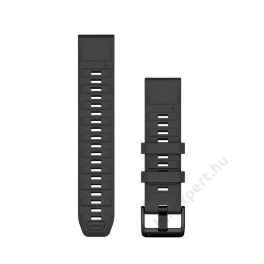 Garmin Óraszíj 22 mm grafit szilikon (QuickFit)
