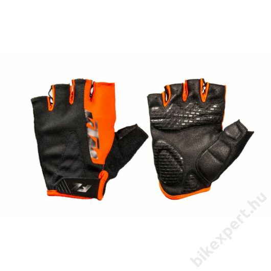 KTM kesztyű Factory Line rövid ujjú fekete/narancs Több Méret