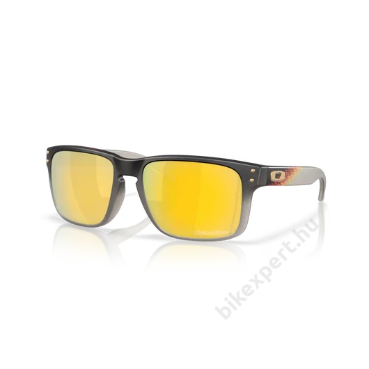 OAKLEY Holbrook Prizm 24k Polarized Lenses, Troy Lee Designs Black Fade Frame