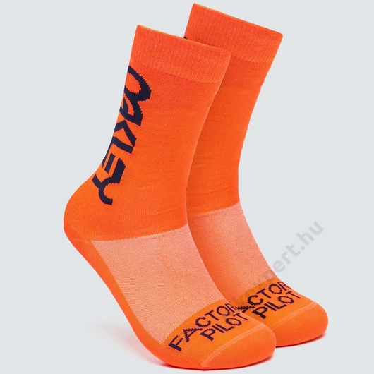 Oakley Factory Pilot Mtb Zokni Szín: Orange - NARANCS  Méret:L (EU 43-46)