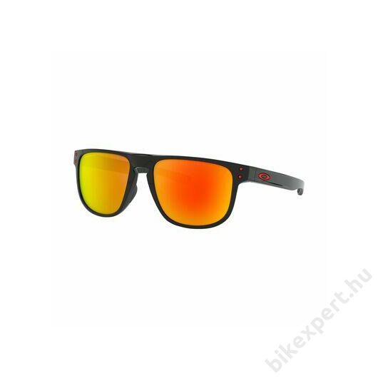 Oakley Holbrook R Polished Black Square Plastic Prizm Ruby Polarized Men's Sunglasses