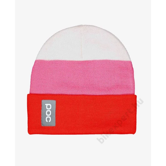 POC Stripe Beanie rózsaszín/piros/fehér Sapka