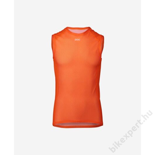 POC ujjatlan aláöltöző narancssárga Essential Layer Vest Zink Orange méret: L