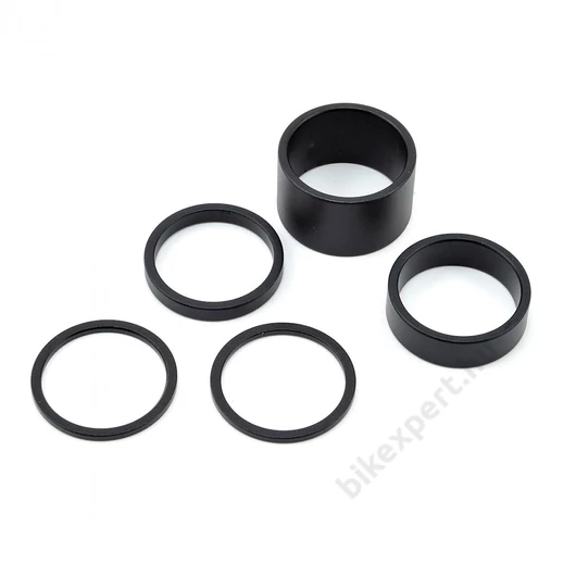 Giant A-head gyűrű 1cm Matt Fekete (1db)