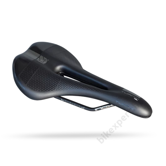 PRO Turnix Gel Nyereg Nemesacél Sín 142mm Fekete