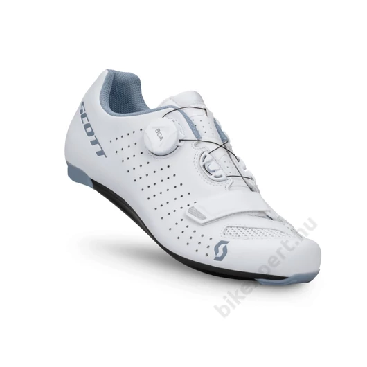 SCOTT Road Comp BOA® Women's Shoe Országúti Női Cipő Matt Fehér/Világoskék Méret: 40