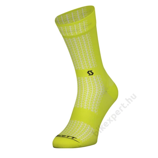 SCOTT Performance Crew Sárga Zokni M 39-41