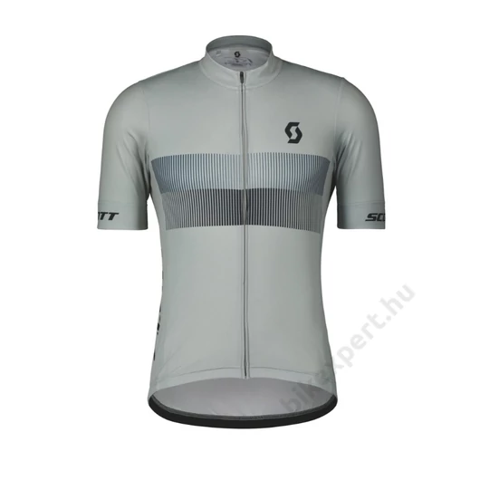 SCOTT RC Team 10 Short-Sleeve Men's Shirt Light Grey/Dark Blue Mez Méret: XL
