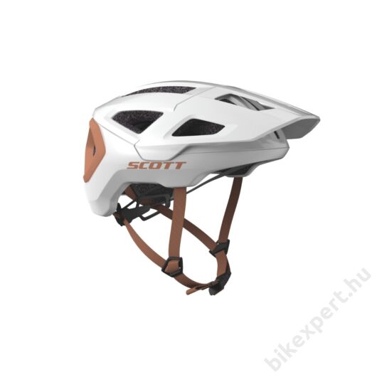 SCOTT Tago Plus (CE) Helmet MIPS Sisak Fehér/Rózsa Bézs Méret: M (55-59cm)