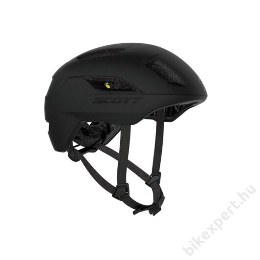SCOTT La Mokka Plus Sensor (CE) Helmet MIPS Sisak Fekete Méret: M