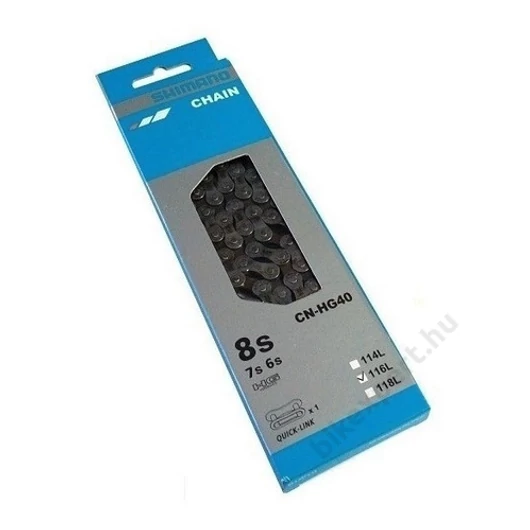 SHIMANO LÁNC CNHG40 6/7/8-as 116 Szemes Patentszemmel